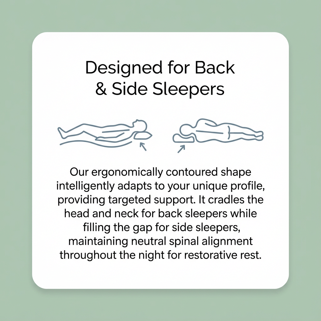 CervAlign™ Memory Foam Pillow Relivix