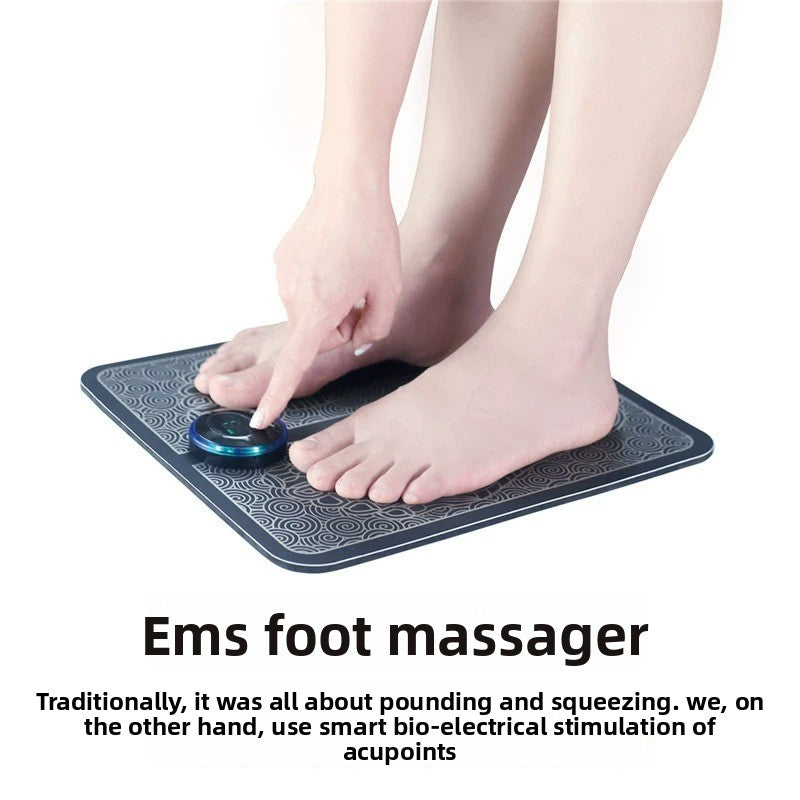 EMS Foot Massager Pad with Pulse Therapy Relivix