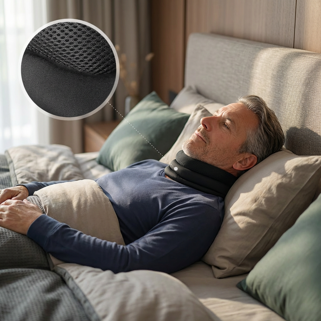 Relivix HeatWrap™ adjustable heat therapy wrap for muscle and back comfort