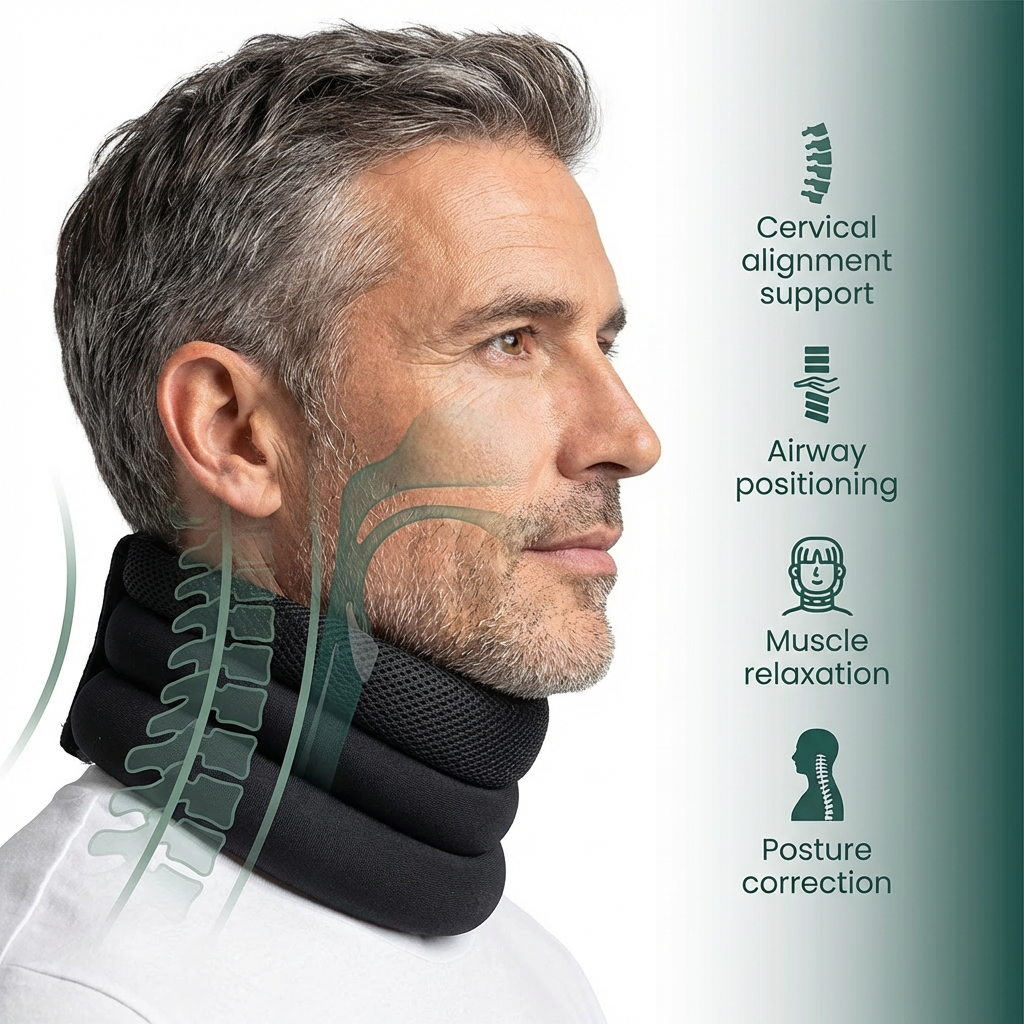 Relivix HeatWrap™ adjustable heat therapy wrap for muscle and back comfort