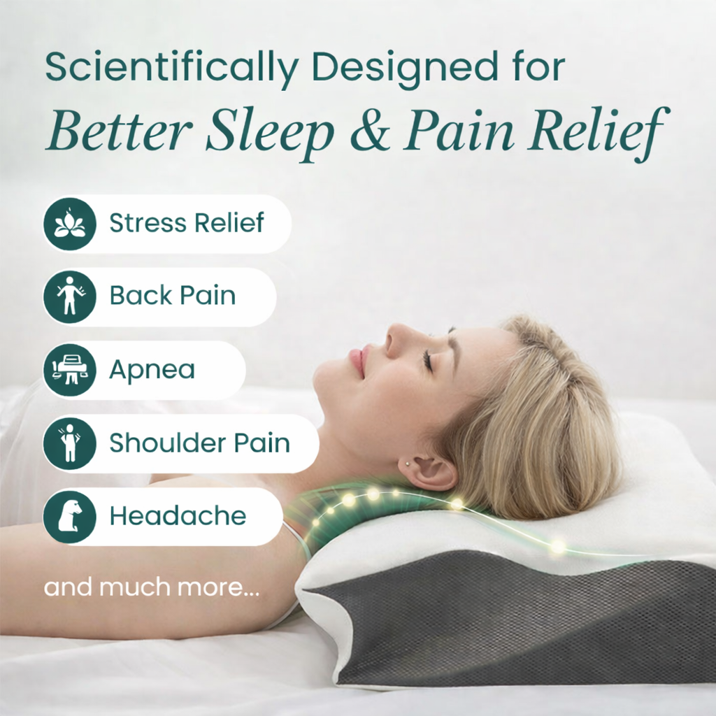 CervAlign™ Memory Foam Pillow Relivix