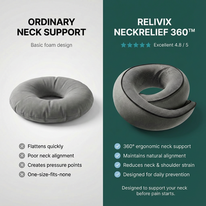 NeckRelief 360™ Support Pillow Relivix