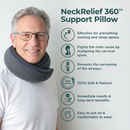 NeckRelief 360™ Support Pillow Relivix
