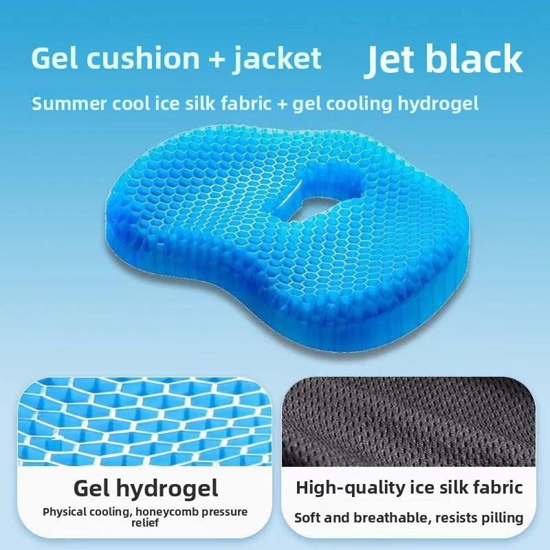 Honeycomb Gel Cooling Seat Cushion Relivix