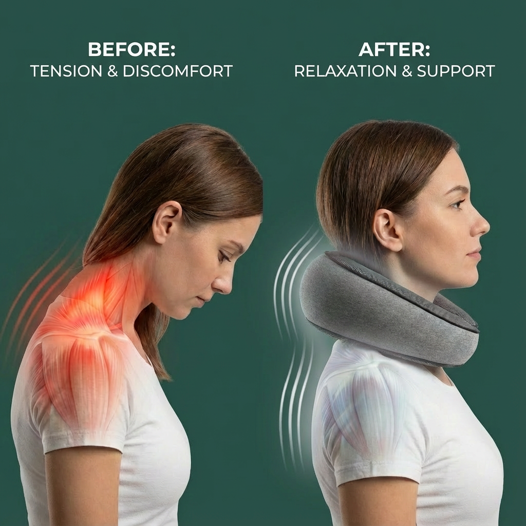 NeckRelief 360™ Support Pillow Relivix