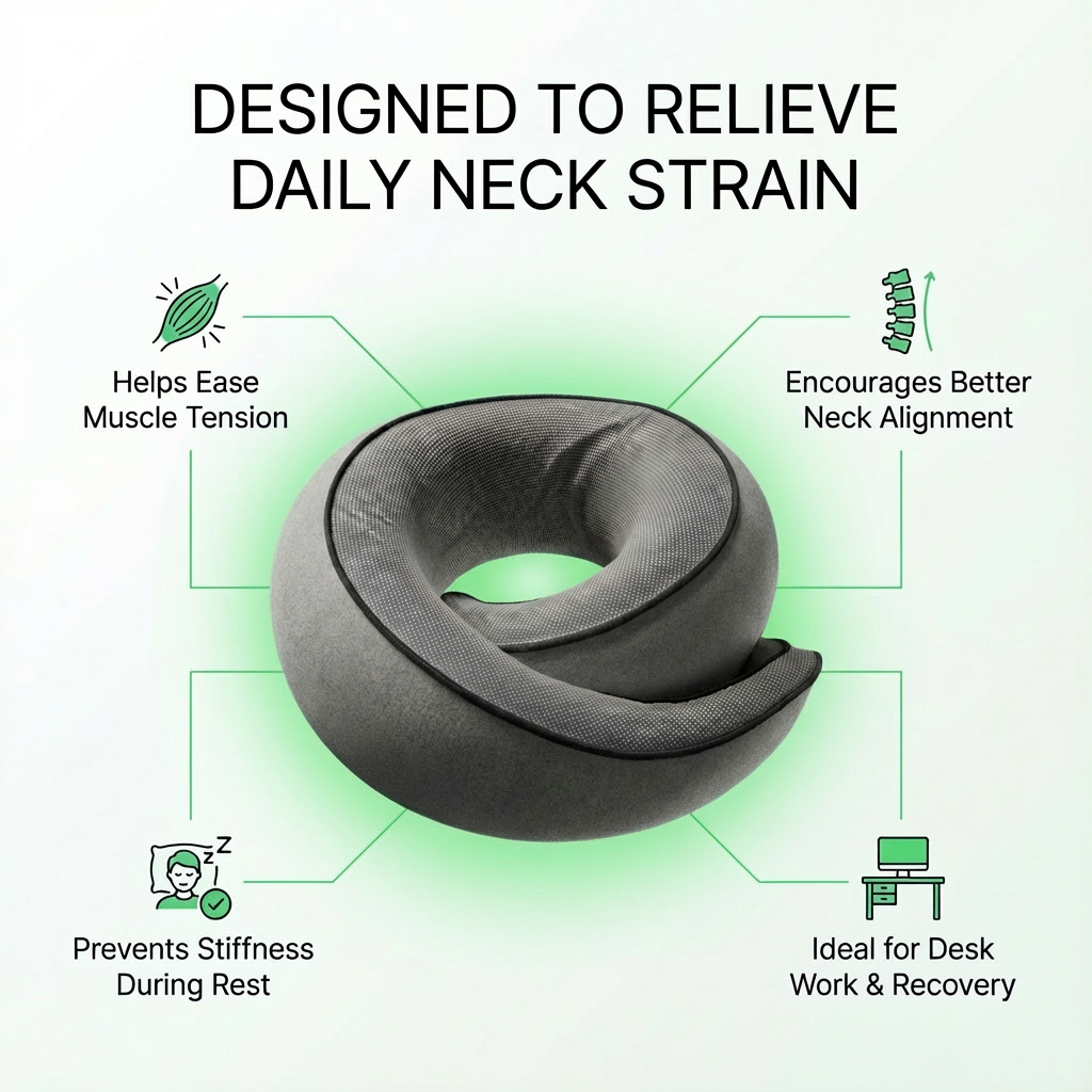 NeckRelief 360™ Support Pillow Relivix